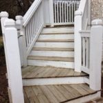 Allbrite Powerwashing Stairs After Cleaning