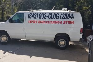 Royal Flush Drain Cleaning van